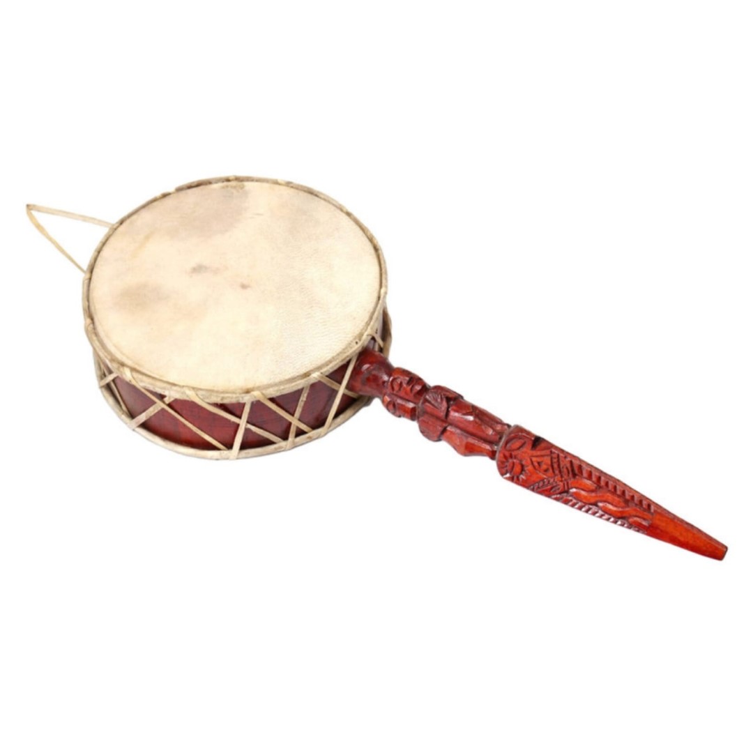 Jhakri Dhangro Shaman Drum with Beater thumbnail 2