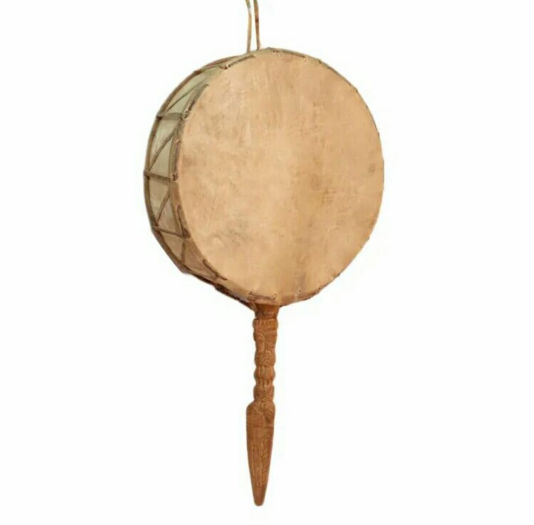 Jhakri Dhangro Shaman Drum with Beater thumbnail 3